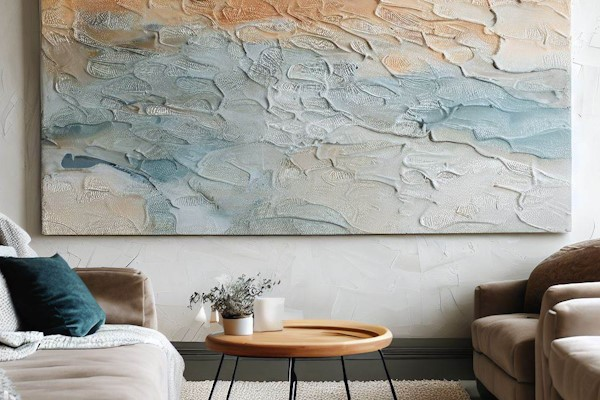 How To Do Textured Wall Art