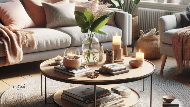 DIY Round Coffee Table – How To Make A DIY Furniture